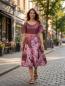 Preview: Velvet Magnolia (altrosa) - Bordüre - Jersey